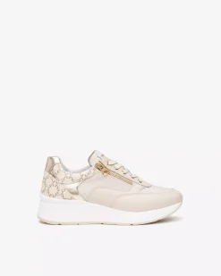 Nero Giardini Sneakers Donna in Pelle, Tela e Materiale Tecnico Clearance