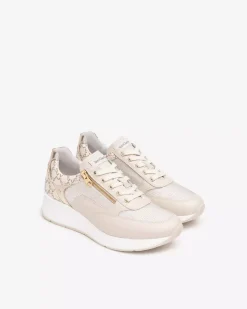 Nero Giardini Sneakers Donna in Pelle, Tela e Materiale Tecnico Clearance