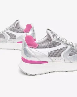 Nero Giardini Sneakers Donna in Pelle, Tela e Suede Sale