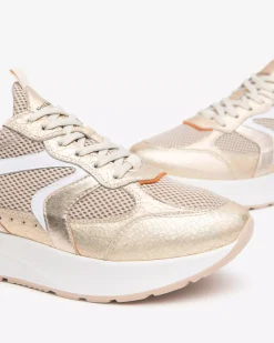 Nero Giardini Sneakers Donna in Pelle, Tela e Suede Sale