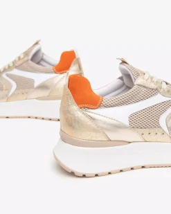Nero Giardini Sneakers Donna in Pelle, Tela e Suede Sale