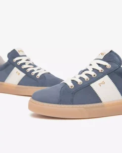 Nero Giardini Sneakers Donna in Suede e Pelle Avio Discount