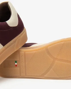 Nero Giardini Sneakers Donna in Suede e Pelle Rosso Sale