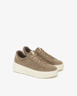 Nero Giardini Sneakers Donna in Suede, Pelle  e Materiale Tecnico Online