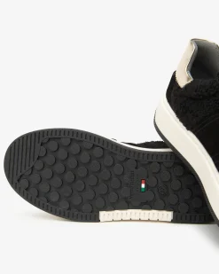 Nero Giardini Sneakers Donna in Suede, Tessuto e Materiale Tecnico Sale