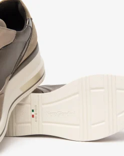 Nero Giardini Sneakers Donna in Suede,Vernice, Pelle e Materiale Tecnico