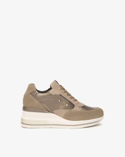 Nero Giardini Sneakers Donna in Suede,Vernice, Pelle e Materiale Tecnico