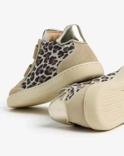 Nero Giardini Sneakers Junior da Bambina in Camoscio, Pelle e Materiale Tecnico Beige Outlet