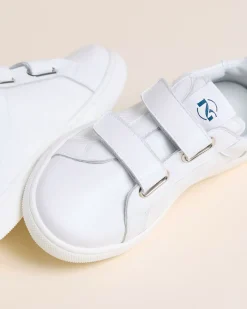 Nero Giardini Sneakers Junior da Bambino in Pelle e Tela New