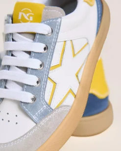 Nero Giardini Sneakers Junior da Bambino in Camoscio e Pelle Hot