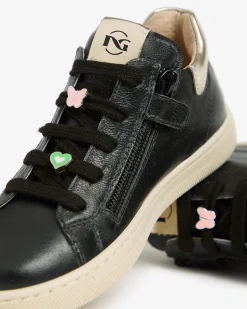 Nero Giardini Sneakers Junior da Bambina in Pelle e Materiale Tecnico New