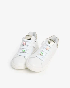Nero Giardini Sneakers Junior da Bambina in Pelle e Materiale Tecnico New