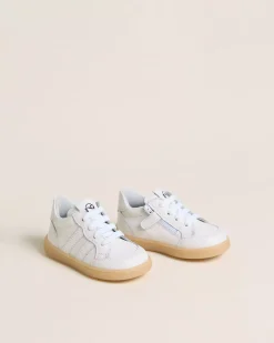 Nero Giardini Sneakers Junior da Bambino in Pelle Bianco Discount
