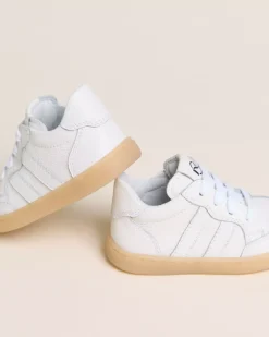 Nero Giardini Sneakers Junior da Bambino in Pelle Bianco Discount