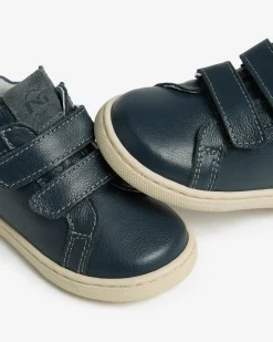 Nero Giardini Sneakers Junior da Bambino in Pelle e Camoscio Blu Clearance