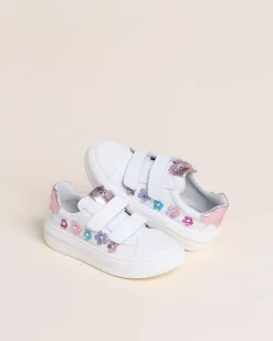Nero Giardini Sneakers Junior da Bambina in Pelle e Materiale Tecnico Hot