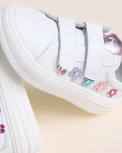 Nero Giardini Sneakers Junior da Bambina in Pelle e Materiale Tecnico Hot