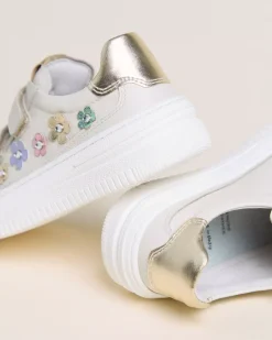 Nero Giardini Sneakers Junior da Bambina in Pelle e Materiale Tecnico Hot