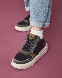 Nero Giardini Sneakers Junior da Bambino in Pelle e Camoscio Clearance