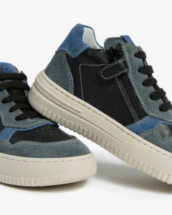 Nero Giardini Sneakers Junior da Bambino in Pelle e Camoscio Clearance