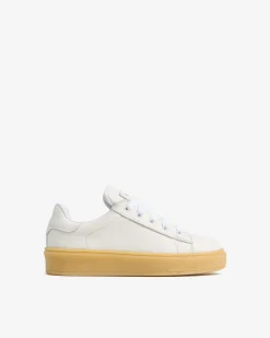 Nero Giardini Sneakers Teen da Ragazza in Pelle Bianco Outlet