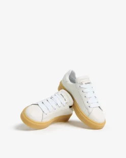 Nero Giardini Sneakers Teen da Ragazza in Pelle Bianco Outlet