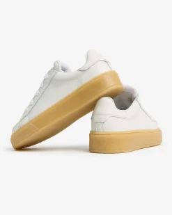 Nero Giardini Sneakers Teen da Ragazza in Pelle Bianco Outlet
