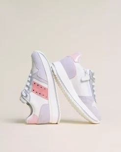 Nero Giardini Sneakers Teen da Ragazza in Pelle, Camoscio e Materiale Tecnico Sale