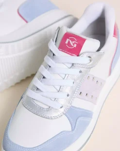 Nero Giardini Sneakers Teen da Ragazza in Pelle, Camoscio e Materiale Tecnico Sale