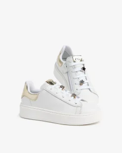 Nero Giardini Sneakers Teen da Ragazza in Pelle e Materiale Tecnico Hot