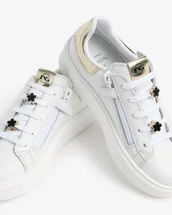Nero Giardini Sneakers Teen da Ragazza in Pelle e Materiale Tecnico Hot
