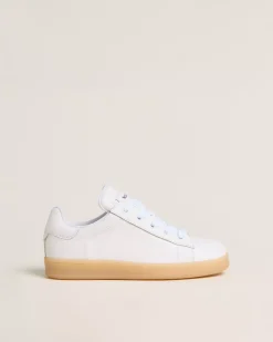 Nero Giardini Sneakers Teen da Ragazza in Pelle Bianco Outlet