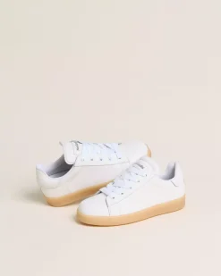 Nero Giardini Sneakers Teen da Ragazza in Pelle Bianco Outlet