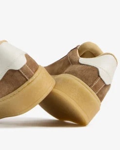 Nero Giardini Sneakers Teen da Ragazza in Camoscio e Pelle Hot