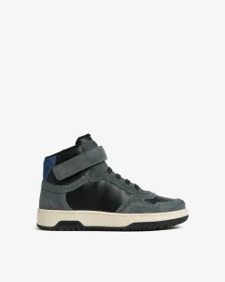 Nero Giardini Sneakers Teen da Ragazzo in Camoscio e Pelle Blu Clearance