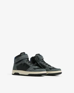 Nero Giardini Sneakers Teen da Ragazzo in Camoscio e Pelle Blu Clearance