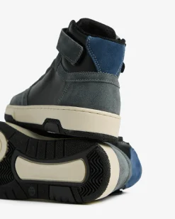 Nero Giardini Sneakers Teen da Ragazzo in Camoscio e Pelle Blu Clearance