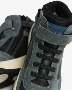 Nero Giardini Sneakers Teen da Ragazzo in Camoscio e Pelle Blu Clearance