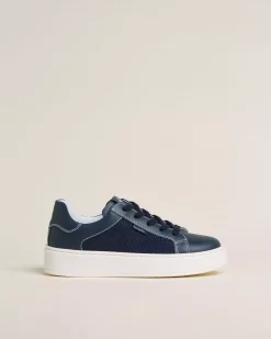 Nero Giardini Sneakers Teen da Ragazzo in Pelle e Tela Outlet
