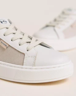 Nero Giardini Sneakers Teen da Ragazzo in Pelle e Tela Outlet