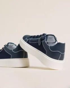 Nero Giardini Sneakers Teen da Ragazzo in Pelle e Tela Outlet