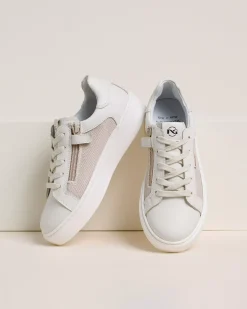 Nero Giardini Sneakers Teen da Ragazzo in Pelle e Tela Outlet