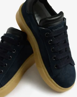 Nero Giardini Sneakers Teen da Ragazzo in Camoscio e Pelle