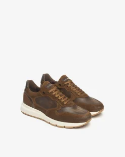 Nero Giardini Sneakers Uomo Camoscio e Pelle New