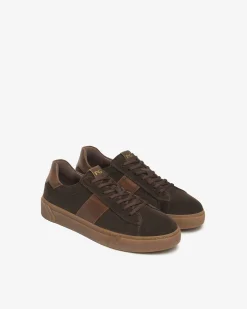 Nero Giardini Sneakers Uomo in Camoscio e Pelle New