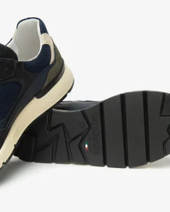 Nero Giardini Sneakers Uomo in Camoscio, Pelle e Tela Hot