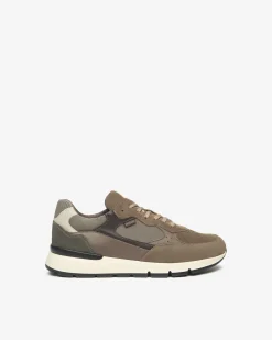 Nero Giardini Sneakers Uomo in Camoscio, Pelle e Tela Hot