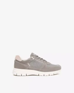 Nero Giardini Sneakers Uomo in Camoscio e Tela Online