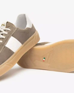 Nero Giardini Sneakers Uomo in Camoscio e Pelle Hot