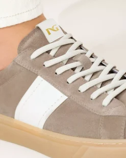 Nero Giardini Sneakers Uomo in Camoscio e Pelle Hot